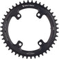 Wolf Tooth Shimano 110 Asymmetric BCD Chainring - 44t 110 Asymmetric BCD 4-Bolt Drop-Stop ST For Shimano GRX Cranks BLK