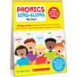 Phonics Sing-Along Flip Chart: 25 Super Songs Set to Your Favorite Tunes That Teach Short Vowels, Long Vowels, Blends, Digraphs, and More! [With CD (A - Spiral