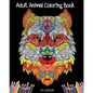 Adult Animals Coloring Book: 25 Animals Coloring Creative Disigns Size 8" x 10" 56 Page - Paperback
