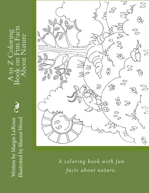 A to Z Coloring Book on Fun Facts About Nature - Paperback