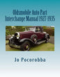 Oldsmobile Auto Part Interchange Manual 1927-1935 - Paperback