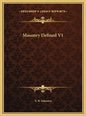 Masonry Defined V1 - Hardcover