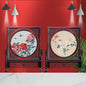 The Silk Mirror: Double-Sided Suzhou Embroidery Screen