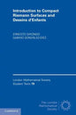 Introduction to Compact Riemann Surfaces and Dessins d'Enfants - Paperback