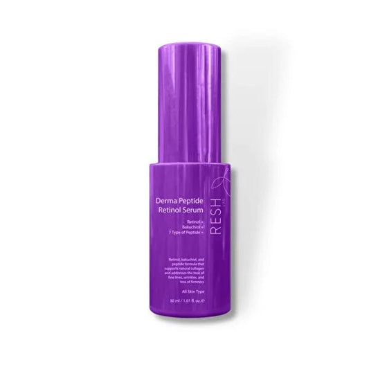 Resh Lab Retinol Serum - Anti-Aging Skincare with Peptides, Reduces Wrinkles & Fine Lines, Improves Skin Texture