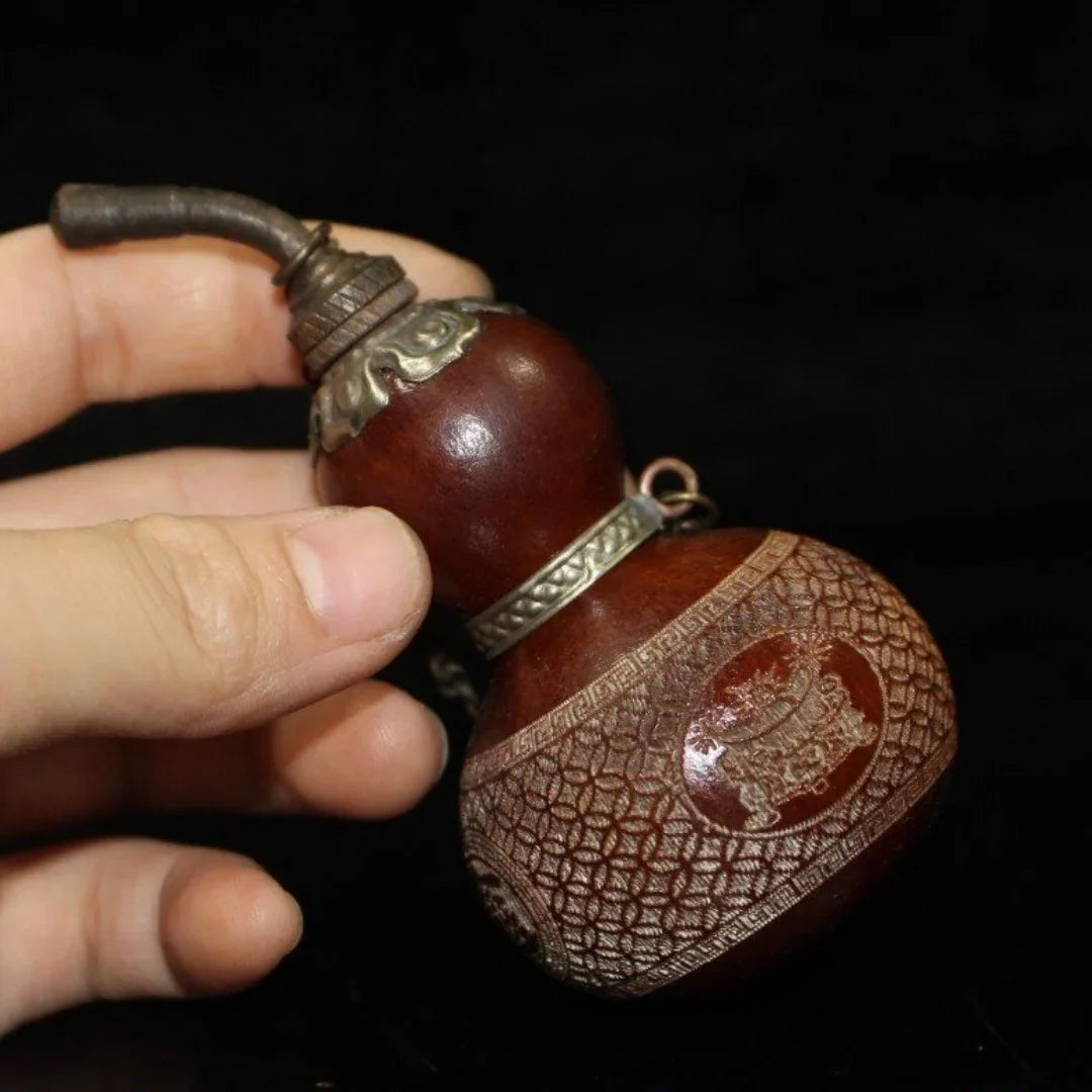 Chinese Natural Gourd Snuff Bottle