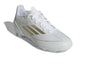 adidas F50 League Firm/Multi Ground Sneaker White/Gold Metallic/White 2.5 US Unisex Little Kid