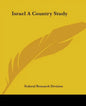 Israel A Country Study - Paperback