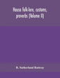 Hausa folk-lore, customs, proverbs (Volume II) - Paperback