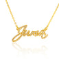 925 Sterling Silver Full Diamond Necklace Customization