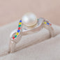 Infinite Hope&trade; Sterling & Pearl Autism Awareness Ring