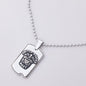 St. Michael Military Dog Tag Necklace