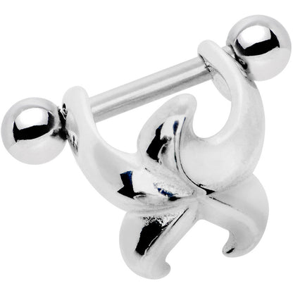 925 Sterling Silver Hug from a Starfish Helix Cartilage Earring