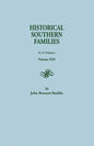 Historical Southern Families. in 23 Volumes. Volume XIII - Paperback