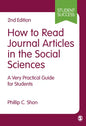 How to Read Journal Articles in the Social Sciences - Paperback