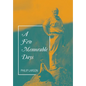 A Few Memorable Days - Hardcover