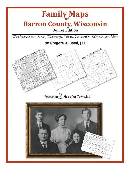 Family Maps of Barron County, Wisconsin - Paperback