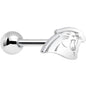 Officially Licensed Carolina Panthers Cut Out Barbell Tongue Ring
