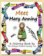 Meet Mary Anning: A Coloring Book by the Georgia Mineral Society, Inc. - Paperback