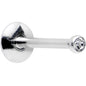 316L Stainless Steel Crystalline Gem Push-In Labret Monroe