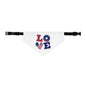 Patriotic Pet Bandana Collar - Celebrate Love, Perfect for July 4th, Dog Lovers, Pet Fashion, Cute Dog Accessories