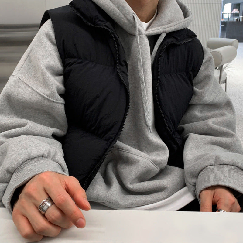 Men's Loose-Fitting Warm Outerwear For Autumn And Winter