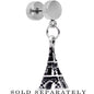 Stainless Steel Eiffel Tower Dangle Cheater Plug
