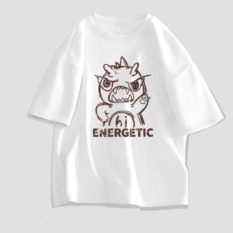 Mens Hong Kong Style Trendy Short Sleeve T Shirt For Summer