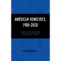 American Homicides, 1980-2020: Exploring Trends Through Statistics and Theories - Hardcover