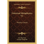 Universal Metaphysics V1: Primary Course - Paperback