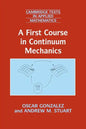 A First Course in Continuum Mechanics - Paperback