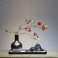 Scholar’s Retreat: Ceramic Rockery Flowerpot