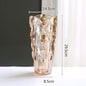 Crystal Glass Vase Flower Arrangement Decoration Ornaments