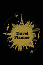 Travel Planner: Record Vacation Planner, Trip Journal, Packing Things List, Itinerary Notes Pages, Love Traveling Gift, Notebook, Diary, Book - Paperback
