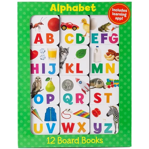 Alphabet (12 Board Book Set) - Boxed Set