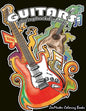 Guitars Coloring Book for Men: Men's Adult Coloring Book of Guitars and Other String Instruments for Relaxation, Meditation, and Stress Relief. - Paperback
