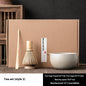 Japanese Ceramic Matcha Tea Bowl Japanese Tea Set Whisk Bamboo Matcha Brush Tea Ceremony Zen