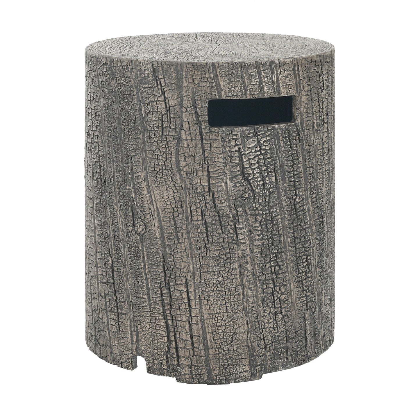 16x20 Inch MGO Propane Tank Holder Side Table, Light Grey