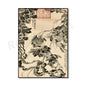 Vintage Chinese Painting Framed Poster – Minimalist Wall Art