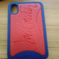 Red bottom rivet phone case