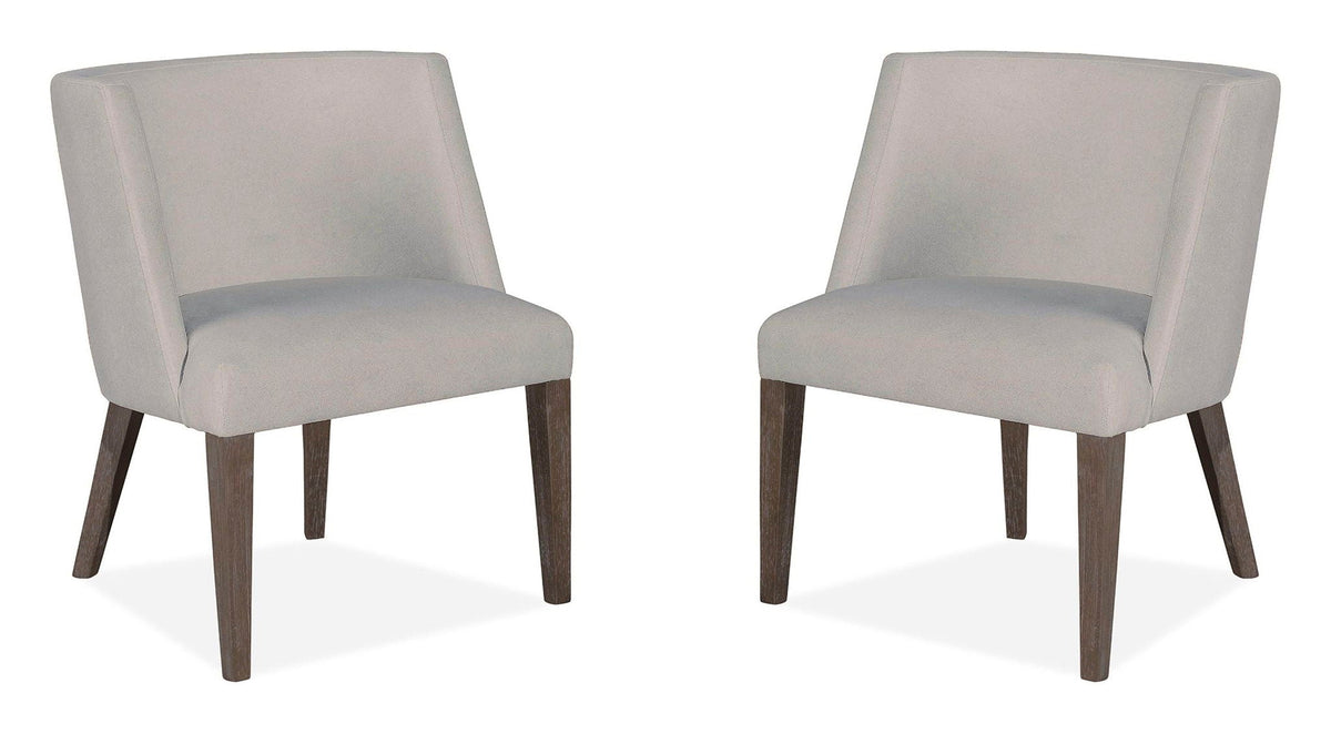 Kavanaugh - Upholstered Host Side Chair (Set of 2) - Gray