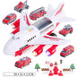 Children's Music Story Simulation Track Inertia Toy Aircraft Storage Passenger Plane Police Fire Rescue Baby Boy Toy Car