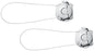 SIDI Tecno-3 Push Short System Pair - White/White