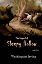 The Legend of Sleepy Hollow: Large Print - Paperback