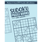 Sudoku: Sudoku Puzzle books for adults Medium to Hard: suduko puzzle books for adults medium to hard 200 Medium to Hard Sudoku - Paperback