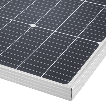 100W Monocrystalline Solar Panel, 23% Efficiency, IP65 Waterproof, RV Boat