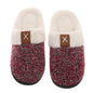 New Sparkling Purple Winter Plush Fashion Thick Bottom Warm House Slipper for Women