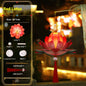 Creative Antique-Style Lotus Hand-held Luminous Lantern