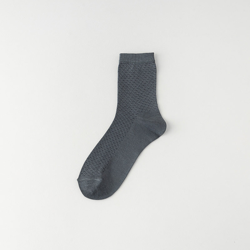 Breathable Sweat-Absorbent Mens Business Stockings