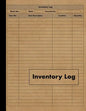 Inventory Log: Large Inventory Log Book - 120 Pages for Business and Home - Perfect Bound - Paperback